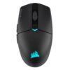 Corsair KATAR ELITE WIRELESS Gaming Mouse - Ultralight, MARKSMAN Optical Sensor with 26,000 DPI, Sub-1ms SLIPSTREAM WIRELESS Connection, Up to 110 Hours Rechargeable Battery...