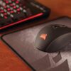 Corsair KATAR Optical Gaming Mouse (Both Hands, LED Backlight, 8000 DPI) Black
