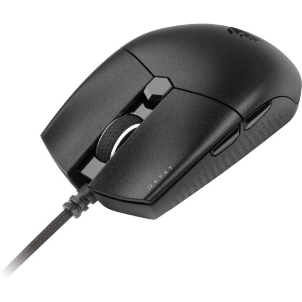 Corsair Katar Pro XT Ultralight Gaming Mouse - 18k DPI PixArt Optical Sensor - RGB Scroll Wheel Lights - 6 Programmable Buttons - Lightweight Paracord Cable, Black