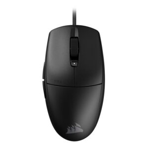 CORSAIR M55 Lightweight Wired FPS Gaming Mouse – 16,000 DPI – Six Programmable Buttons – Profiled Rubber Side Handles – Black
