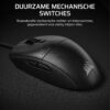CORSAIR M55 Lightweight Wired FPS Gaming Mouse – 16,000 DPI – Six Programmable Buttons – Profiled Rubber Side Handles – Black