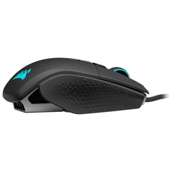 Corsair M65 RGB ULTRA Tunable FPS Gaming Mouse - CORSAIR MARKSMAN 26,000 DPI Optical Sensor, Optical Switches, AXON Hyper-Processing Technology, Tunable Weight System - Black