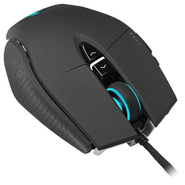 Corsair M65 RGB ULTRA Tunable FPS Gaming Mouse - CORSAIR MARKSMAN 26,000 DPI Optical Sensor, Optical Switches, AXON Hyper-Processing Technology, Tunable Weight System - Black