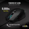 Corsair M65 RGB Ultra Tunable FPS Gaming Mouse Marksman 26,000 DPI Optical Sensor, Optical Switches, AXON Hyper-Processing Technology, Sensor Fusion Control, Tunable Weight...