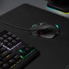 Corsair M65 RGB Ultra Tunable FPS Gaming Mouse Marksman 26,000 DPI Optical Sensor, Optical Switches, AXON Hyper-Processing Technology, Sensor Fusion Control, Tunable Weight...