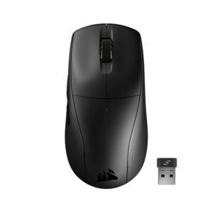 CORSAIR M75 AIR WIRELESS Ultra Lightweight Gaming Mouse – 2.4GHz & Bluetooth – 26,000 DPI – Up to 100 Hours Battery - iCUE Compatible - Black