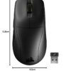 CORSAIR M75 AIR WIRELESS Ultra Lightweight Gaming Mouse – 2.4GHz & Bluetooth – 26,000 DPI – Up to 100 Hours Battery - iCUE Compatible - Black