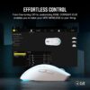 Corsair M75 Wireless RGB Lightweight FPS Gaming Mouse – 26,000 DPI – Interchangeable Side Buttons – iCUE Compatible – PC – White