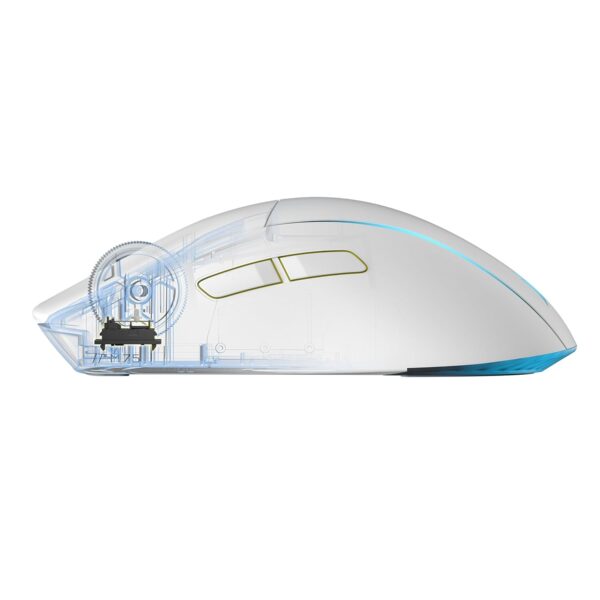 CORSAIR M75 Wireless RGB Ultra Lightweight Ambidexter FPS Gaming Mouse - 2.4GHz Wireless, Bluetooth, USB - High Battery Life - 26,000 DPI - Interchangeable Side Buttons - iCUE...