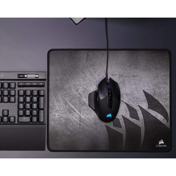 Corsair NIGHTSWORD RGB Gaming Mouse For FPS, MOBA - 18,000 DPI - 10 Programmable Buttons - Weight System - iCUE Compatible - Black