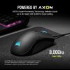 Corsair SABRE RGB PRO CHAMPION SERIES FPS/MOBA Gaming Mouse - Ergonomic shape for Esports and Competitive Play - Ultralight 74g - Flexible Paracord Cable