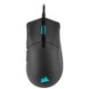 CORSAIR SABRE RGB PRO CHAMPION SERIES Wired Ultralight FPS/MOBA Gaming Mouse - 18,000 DPI - Ergonomic Design - iCUE Compatible - PC, Mac, PS5, PS4, Xbox - Black,50 Watt