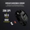 CORSAIR SCIMITAR ELITE RGB WIRELESS MMO Gaming Mouse - 26,000 DPI - 16 Programmable Buttons - Up to 150 Hours Battery - iCUE Compatible - Black