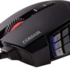 CORSAIR SCIMITAR ELITE RGB WIRELESS MMO Gaming Mouse - 26,000 DPI - 16 Programmable Buttons - Up to 150 Hours Battery - iCUE Compatible - Black