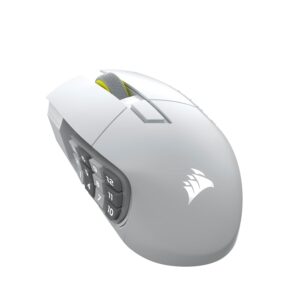 CORSAIR SCIMITAR ELITE WIRELESS SE MMO PC Gaming Mouse – 33,000 DPI, 16 Programmable Buttons, Key Slider, Elgato Virtual Stream Deck, 1,000Hz Polling, Up to 150 Hours Battery...