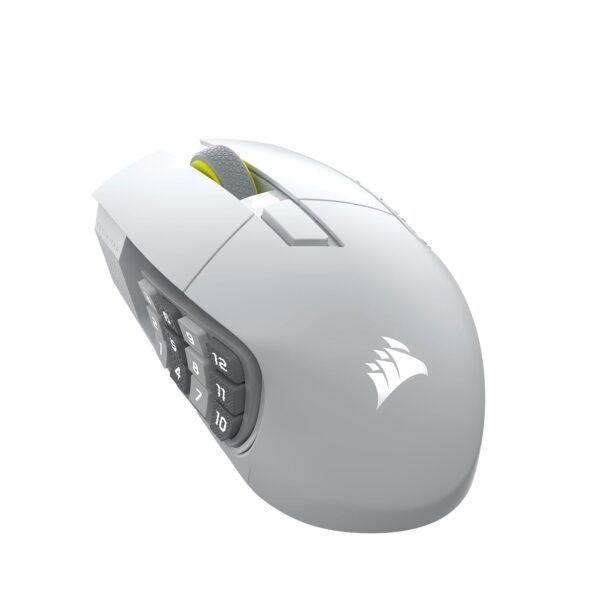 CORSAIR SCIMITAR ELITE WIRELESS SE MMO PC Gaming Mouse – 33,000 DPI, 16 Programmable Buttons, Key Slider, Elgato Virtual Stream Deck, 1,000Hz Polling, Up to 150 Hours Battery...