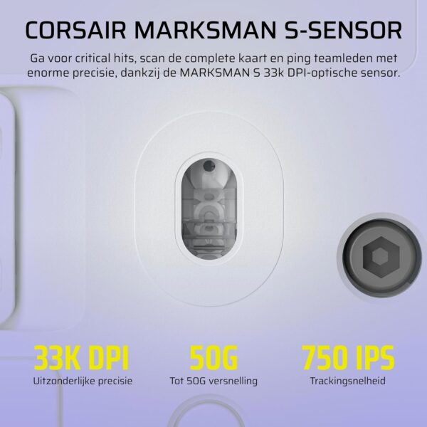 CORSAIR SCIMITAR ELITE WIRELESS SE MMO PC Gaming Mouse – 33,000 DPI, 16 Programmable Buttons, Key Slider, Elgato Virtual Stream Deck, 1,000Hz Polling, Up to 150 Hours Battery...