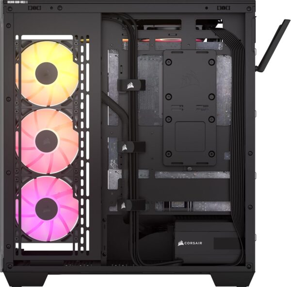 Corsair Vengeance a7500 Gaming PC – Liquid Cooled AMD Ryzen™ 7 9800X3D CPU – AMD® Radeon RX 9070XT GPU – 32GB Vengeance RGB DDR5-geheugen – 1TB M.2 SSD – Zwart