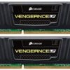 Corsair Vengeance Black DDR3 1600MHz (PC3 12800) Desktop Memory (CML8GX3M2A1600C9) 8GB(2x4GB)
