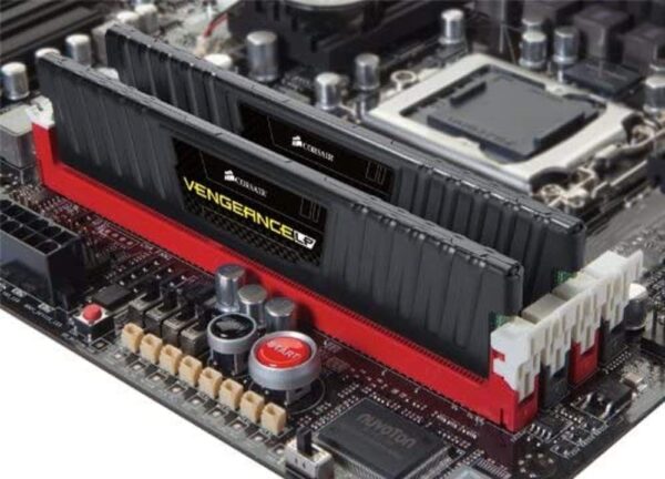 Corsair Vengeance Black DDR3 1600MHz (PC3 12800) Desktop Memory (CML8GX3M2A1600C9) 8GB(2x4GB)