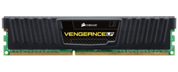 Corsair Vengeance Black DDR3 1600MHz (PC3 12800) Desktop Memory (CML8GX3M2A1600C9) 8GB(2x4GB)