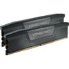 Corsair VENGEANCE DDR5 32GB (2x16GB) 6400MHz C32 Intel Optimized Desktop Memory (Onboard Voltage Control, Custom XMP 3.0 Profiles, Solid Aluminum Heatspreader) Black