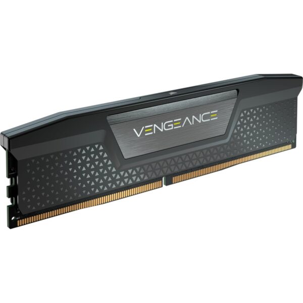 Corsair VENGEANCE DDR5 32GB (2x16GB) 6400MHz C32 Intel Optimized Desktop Memory (Onboard Voltage Control, Custom XMP 3.0 Profiles, Solid Aluminum Heatspreader) Black