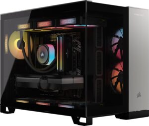 Corsair Vengeance i5100 gaming-pc - vloeistofgekoelde Intel Core i9-14900KF CPU - NVIDIA GeForce RTX 5080 GPU - 32 GB Dominator Titanium RGB DDR5-geheugen - 2 TB M.2 SSD - Zwart