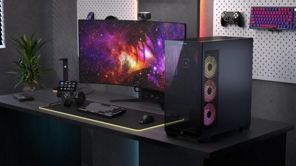 Corsair Vengeance i7500 gaming-pc, vloeistofgekoelde Intel Core i9-14900KF CPU, NVIDIA GeForce RTX 5080 GPU, 32 GB Vengeance RGB DDR5-geheugen, 2 TB M.2 SSD, zwart