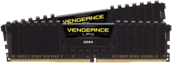 Corsair Vengeance LPX 16GB (2x8GB) DDR4 3200MHz C16 XMP 2.0 High-Performance Memory for AMD Ryzen - Black