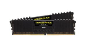 Corsair Vengeance LPX 32 GB (2 x 16 GB) DDR4 3600 (PC4-28800), AMD C18 RAM 1.35 V, Black