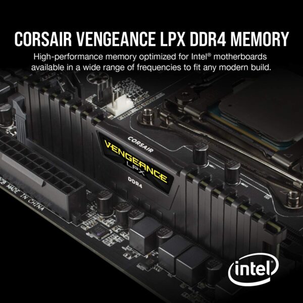 Corsair Vengeance LPX RAM, Blanco Y Gris