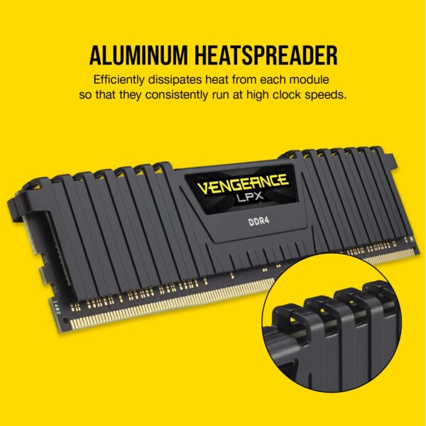 Corsair Vengeance LPX RAM, Blanco Y Gris