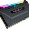 Corsair Vengeance PRO RGB Module 16GB (1 x 16GB) DDR4 3600 (PC4-28800) C18 1.35V, Optimized AMD Ryzen - Black