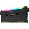 Corsair Vengeance PRO RGB Module 16GB (1 x 16GB) DDR4 3600 (PC4-28800) C18 1.35V, Optimized AMD Ryzen - Black