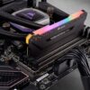 Corsair Vengeance PRO RGB Module 16GB (1 x 16GB) DDR4 3600 (PC4-28800) C18 1.35V, Optimized AMD Ryzen - Black