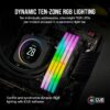 CORSAIR VENGEANCE RGB DDR5 32GB (2x16GB) DDR5 6000MHz CL30 AMD EXPO Intel XMP iCUE Compatible Computer Memory – Grey (CMH32GX5M2B6000Z30K)