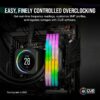 CORSAIR VENGEANCE RGB DDR5 32GB (2x16GB) DDR5 6000MHz CL30 AMD EXPO Intel XMP iCUE Compatible Computer Memory – Grey (CMH32GX5M2B6000Z30K)