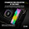 CORSAIR VENGEANCE RGB DDR5 32GB (2x16GB) DDR5 6000MHz CL30 AMD EXPO Intel XMP iCUE Compatible Computer Memory – Grey (CMH32GX5M2B6000Z30K)