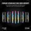 CORSAIR VENGEANCE RGB DDR5 RAM 48GB (2x24GB) 6000MHz CL36 Intel XMP iCUE Compatible Computer Memory - Black (CMH48GX5M2E6000C36)