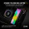CORSAIR VENGEANCE RGB DDR5 RAM 48GB (2x24GB) 6000MHz CL36 Intel XMP iCUE Compatible Computer Memory - Black (CMH48GX5M2E6000C36)