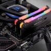 Corsair VENGEANCE RGB PRO 16GB (2x8GB) DDR4 4000 (PC4-32000) C16 Desktop Memory – Black, CMW16GX4M2G4000C16