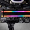 Corsair VENGEANCE RGB PRO 16GB (2x8GB) DDR4 4000 (PC4-32000) C16 Desktop Memory – Black, CMW16GX4M2G4000C16