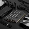 Corsair VENGEANCE RGB PRO SL 64GB (2x32GB) DDR4 3200MHz C16 (10 Ultra-Bright RGB LEDs, Intel XMP 2.0 Support, Intel Z390, AMD 300/400 Series, AMD X570 Compatible) Black