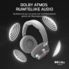 CORSAIR VIRTUOSO MAX WIRELESS Gamingheadset met Bluetooth – Dolby Atmos, SoundID, Actieve Ruisonderdrukking, Omroepkwaliteit Microfoon, 50 mm-Grafeendrivers, voor PC, Mac, PS5,...
