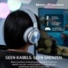 CORSAIR VIRTUOSO MAX WIRELESS Gamingheadset met Bluetooth – Dolby Atmos, SoundID, Actieve Ruisonderdrukking, Omroepkwaliteit Microfoon, 50 mm-Grafeendrivers, voor PC, Mac, PS5,...