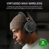 CORSAIR VIRTUOSO MAX WIRELESS voor Xbox Gamingheadset met Bluetooth – Dolby Atmos, Actieve Ruisonderdrukking, Omroepkwaliteit Microfoon, 50 mm-Grafeendrivers, voor Xbox, PC, Mac...