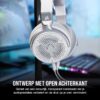 CORSAIR VIRTUOSO PRO Bedrade Open Achterkant Gaming Headset - Afneembare Uni-Directionele Microfoon - 50mm Graphene Drivers - 20Hz-40 kHz Frequentiereactie - Wit