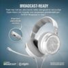 CORSAIR VIRTUOSO PRO Bedrade Open Achterkant Gaming Headset - Afneembare Uni-Directionele Microfoon - 50mm Graphene Drivers - 20Hz-40 kHz Frequentiereactie - Wit
