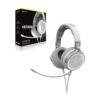 CORSAIR VIRTUOSO PRO Bedrade Open Achterkant Gaming Headset - Afneembare Uni-Directionele Microfoon - 50mm Graphene Drivers - 20Hz-40 kHz Frequentiereactie - Wit